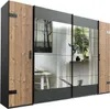 Wimex Stockholm Schwebetürenschrank Graphit/Silver Fir mit Produktbild-Vorschau 9