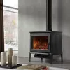 Hergom E30 L Kaminofen Gusseisen Schwarz Produktbild-Vorschau 1