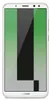 A white Huawei smartphone with a colorful wallpaper displayed on its screen, presented front-on against a white background. Anteprima dell’immagine prodotto