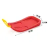 Slide Plate Snow Sled Crazy Run Plastic Kids Bob Snow Red Náhled obrázku produktu 4