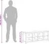 vidaXL Stojan na boty 114x37x45 cm z masivního dubového Náhled obrázku produktu 6