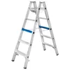 Iller Stufenstehleiter Alu Ergo Plus mit 2x6 Stufen 3,06m Produktbild-Vorschau 1