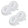 4x LED Steckdosenlampe Kaltweiß Nachtlicht Nachtlampe Produktbild-Vorschau 1