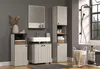 CALICOSY - Meuble sous vasque sur roulettes 2 portes L60 cm Voir les images du produit 12