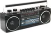 Rr 501 Bt Přenosný Radiomagnetofon +Usb+Bt Černý Náhled obrázku produktu 3