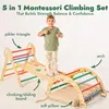 5-in-1 Montessori Klettergerüst Set: Indoor Kletterdreieck, Produktbild-Vorschau 5