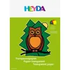 Heyda Transparentpapier Heft bunt 10 Blatt sortiert Produktbild-Vorschau 1