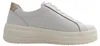 Remonte Trainers - White / Gold Leather : 38 : Normální Náhled obrázku produktu 13