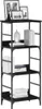 vidaXL Bücherregal Schwarz Eichen-Optik 50 x 33 x 117,5 cm Produktbild-Vorschau 3
