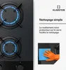 Klarstein Goldflame Nano Plaque De Cuisson Gaz, 2 Brûleurs Voir les images du produit 6