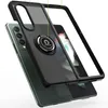 A disassembled view of a phone case and a phone, showing how the case fits onto the phone. Produktbild-Vorschau