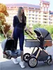Luxus Multifunktionaler 3-in-1 Kombi-Kinderwagen – Produktbild-Vorschau 4