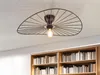 Reality Chapeau Deckenleuchte E27  ⌀60cm Schwarz Matt Produktbild-Vorschau 2