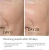 A split image showing a comparison of skin before and after using a skincare product. Voir les images du produit