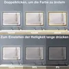 LED Spiegel 140×80cm Badspiegel mit Beleuchtung Bluetooth Produktbild-Vorschau 2