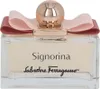 A clear, front-facing studio shot of a bottle of Salvatore Ferragamo Signorina eau de Parfum. Produktbild-Vorschau
