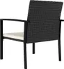 VidaXL 315110, Taras, Obite siedzisko, Technorattan, Stal, Podgląd zdjęcia produktu 6