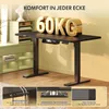 FLEXISPOT EN1 Höhenverstellbarer Schreibtisch 100x60cm Produktbild-Vorschau 8