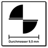 PRO Bündigfräser mit untenlieg. Führungskugellager, Ø 9,5 x Produktbild-Vorschau 3