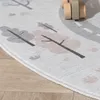 Volero - Auto Spielteppich Rund - Rocky Ride Weiß - Ø 160 Produktbild-Vorschau 5