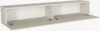 A wall-mounted TV lowboard with two open compartments and two flip-down doors. Produktbild-Vorschau
