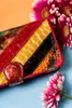 Rovicky Portemonnaie aus Leder für Männer Floral mehrfarbig Produktbild-Vorschau 12