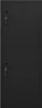 vidaXL Sattelschrank Schwarz 53x53x140 cm Stahl Produktbild-Vorschau 1
