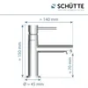 SCHÜTTE Kaltwasserhahn LAURANA, Wasserhahn Kaltwasser, Produktbild-Vorschau 5