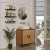 EUGAD Wandregal 3er Set, aus Metall, schwebendes Regal, Produktbild-Vorschau 8