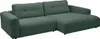 KAWOLA Sofa MIKA Ecksofa XL Cord smaragd Longchair rechts Produktbild-Vorschau 1