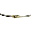Halsreif Omega 2,6mm flach - 45cm - Wendeomega Produktbild-Vorschau 4