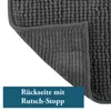 MSV 141611, Grijs, Effen, Rechthoekig, Microvezel, 60 x 40 Productafbeelding-voorbeeld 5
