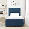 Boxspringbett mit Matratze mit Kopfteil Blau 120 x 190 cm Produktbild-Vorschau 3