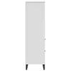 The Living Store Bücherschrank VIKEN Weiß 60x35x123 cm Produktbild-Vorschau 8