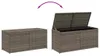 vidaXL Gartentruhe Grau 283L Poly Rattan Produktbild-Vorschau 6