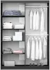 Kleiderschrank Vigo mit Spiegel 200 cm, Produktbild-Vorschau 2