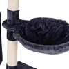 Aga Škrabadlo pre mačky 47x35x136 cm Tmavo sivá Náhľad obrázku produktu 5