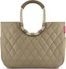Reisenthel Loopshopper L Frame Rhombus Olive Produktbild-Vorschau 2