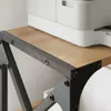 vidaXL Supporto per stampante Quercia artigianale 44 x 26 x Anteprima dell’immagine prodotto 4