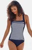 LASCANA Tankini-Top Myst marine-weiß Größe 44 Cup C Produktbild-Vorschau 4