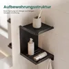 Mai & Mai Duschablage zum Bohren oder Kleben, Duschregal Produktbild-Vorschau 2
