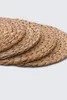 VIVANNO Tischset Wasserhyazinthe ILANA Rund, Natur Produktbild-Vorschau 6