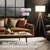 tectake® Lunaris lampada da terra, struttura in acciaio a Anteprima dell’immagine prodotto 15