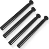 Jayseuw 4X Pieds de meubles 70-110cm Extensible（Noir） Pieds Voir les images du produit 8