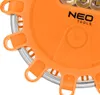 A close-up view of an orange LED warning light. Podgląd zdjęcia produktu