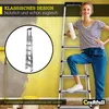 Craftfull Stehleiter CF-133B | Aluminium-Haushaltsleiter - Produktbild-Vorschau 3