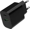 Gembird USB-Ladegerät 2-Port 20W C + A, Schwarz Produktbild-Vorschau 4
