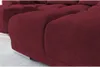 Polsterhocker, Mini Pouf B:91 cm x H:42 cm L:98 cm, Produktbild-Vorschau 3