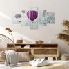 Bild auf Leinwand - Leinwandbild - Ballon Baum Flug - Produktbild-Vorschau 7