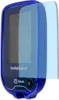 A blue Freestyle Libre 2 glucose meter with a protective film partially covering it. Náhled obrázku produktu